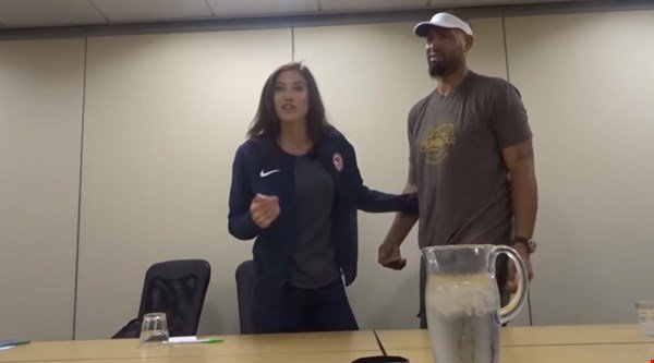 Check out explosive moment Hope Solo found out her contract had been terminated