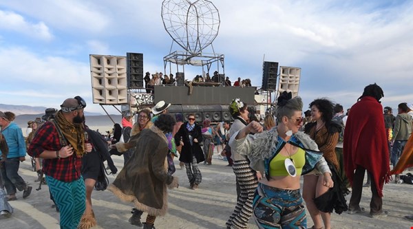 See what the stars wore to Burning Man