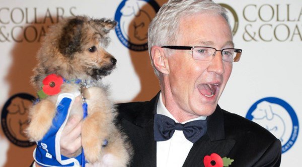 Paul O’Grady receives outstanding contribution to animal welfare prize at the Animal Hero Awards