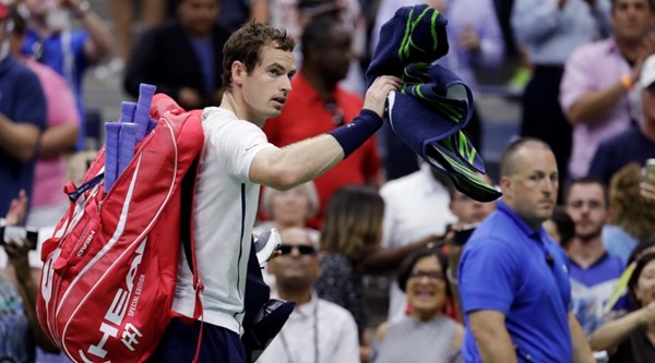 Andy Murray is out of the US Open after a five-set loss to Kei Nishikori