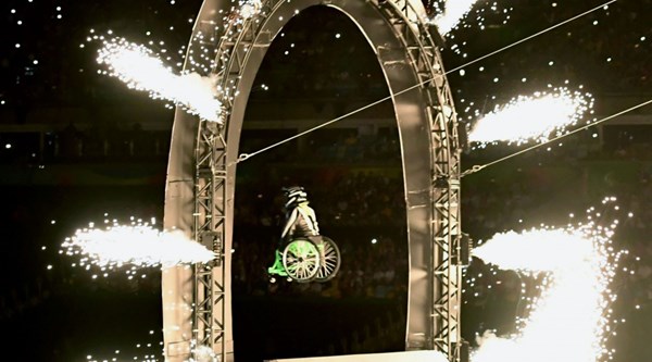 Is this the coolest start to a Paralympic opening ceremony ever?