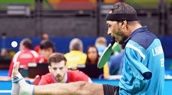 Egypt’s table tennis player Ibrahim Hamadtou proves anything is possible at Rio 2016