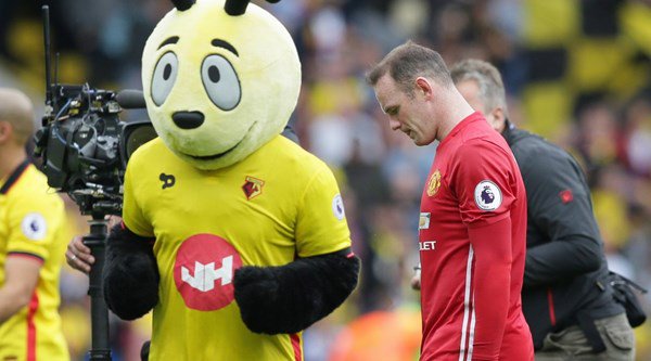 It looks like Man United fans have finally run out of patience with Wayne Rooney