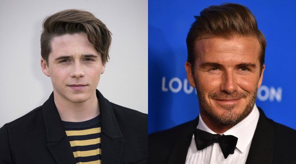 Watch Brooklyn Beckham compete with his dad in the 22 Push-Up Challenge