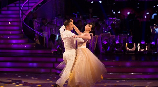 Daisy Lowe flies to top of the Strictly leaderboard after week one