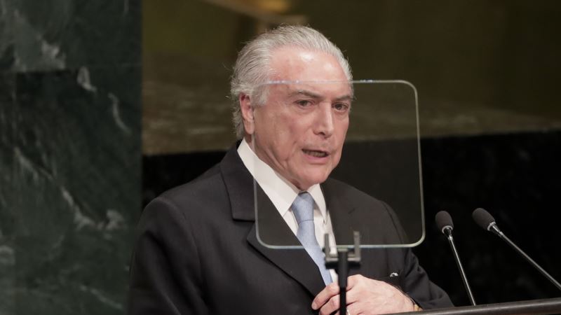 Confidence in Brazil’s Economy Is Returning, Temer Says at UN