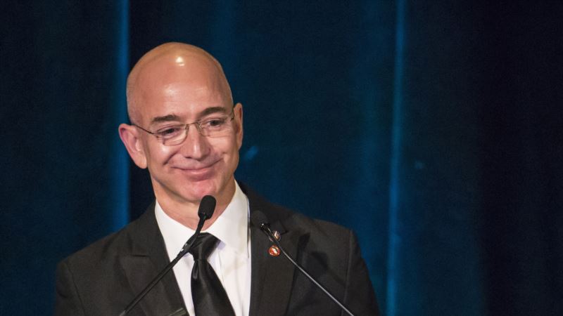 Jeff Bezos Unveils New Rocket to Compete With SpaceX