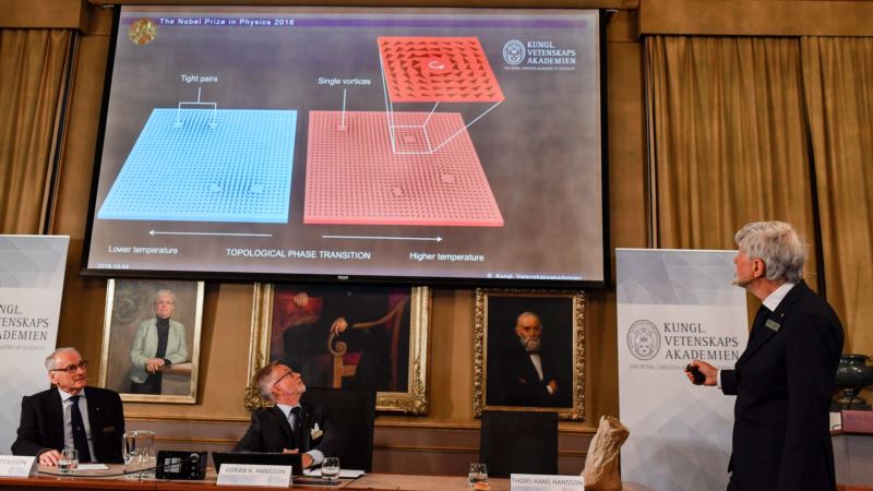 British Scientists Win Nobel Physics Prize for Exotic Matter Research