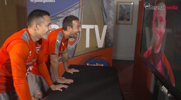 Arsenal tried to prank their own players for Halloween, but nobody was very scared