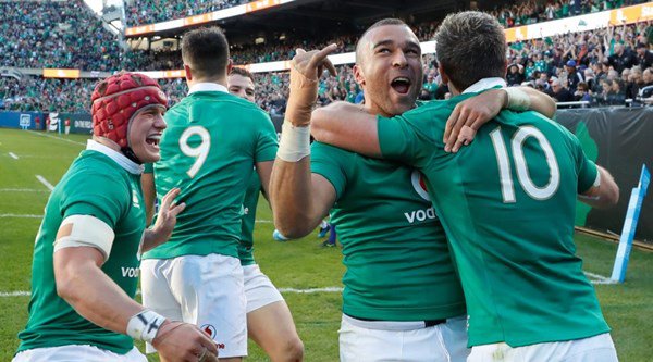 Rory Best toasts Ireland’s historic victory against New Zealand