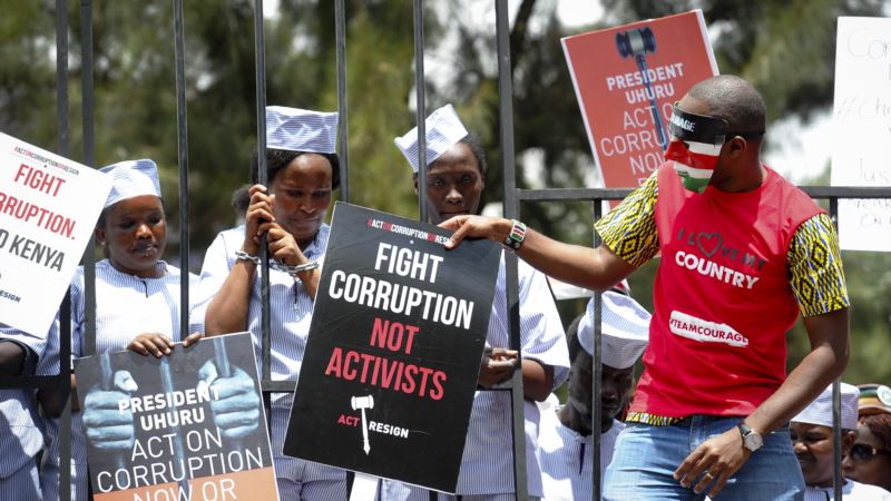 Kenyan Police Fire Tear Gas on Anti-corruption Protesters