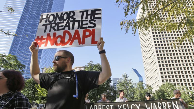 Dakota Access Pipeline Protests Spread