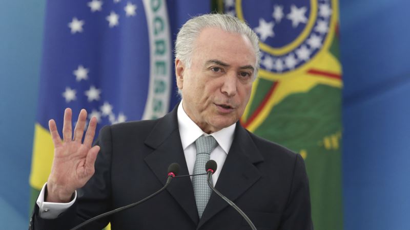 Brazil’s Temer to Call Trump as Country Seeks Business Openings