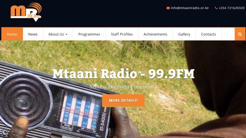 Radio Station Serves ‘Our Ghetto’ in Nairobi