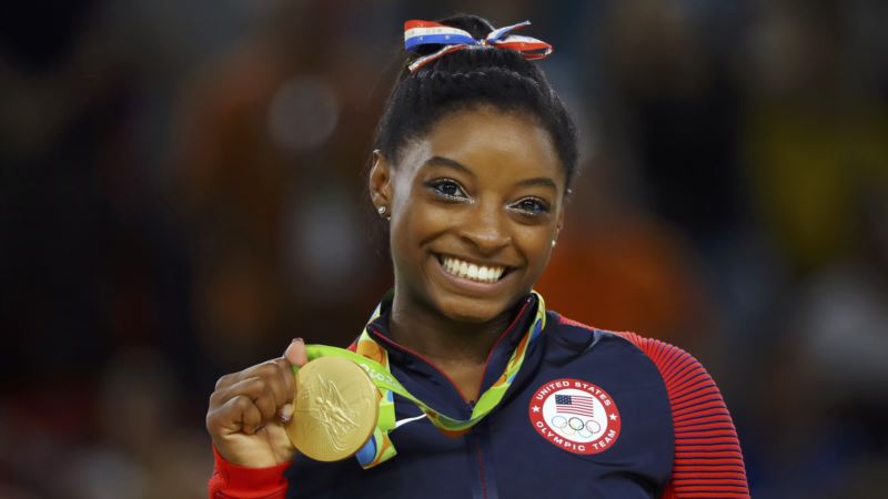 Simone Biles Soars to AP Female Athlete of the Year