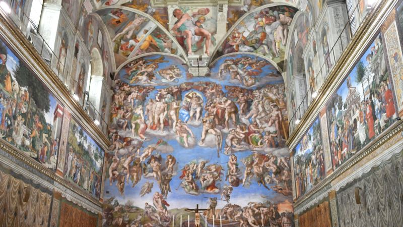 Sistine Chapel Gets Full Digital Treatment for Future Restorations
