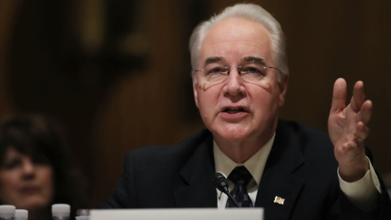 Senate Confirms Price to Run Department of Health and Human Services 
