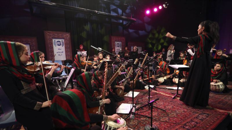First Afghan Women’s Orchestra Tries to Change Attitudes