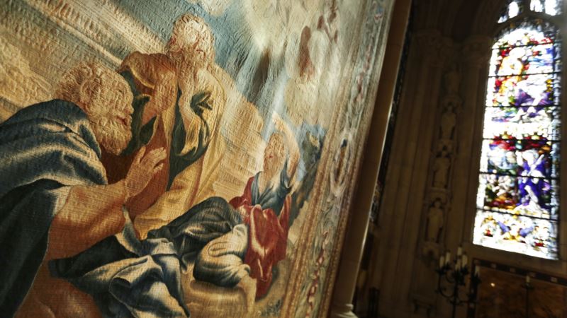 Beyond Spring Cleaning: Tapestries Get 16 Years of Grooming