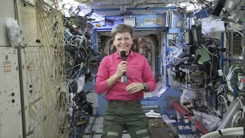 Astronaut Breaks Record for Most Time in Space by American
