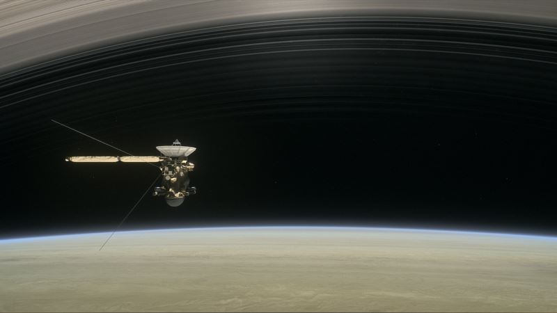 NASA Craft Reaches Uncharted Territory Between Saturn, its Rings