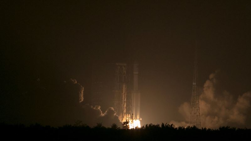 China Launches its 1st Unmanned Cargo Spacecraft