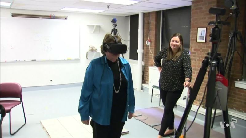 Therapists Use VR to Treat Balance Problems