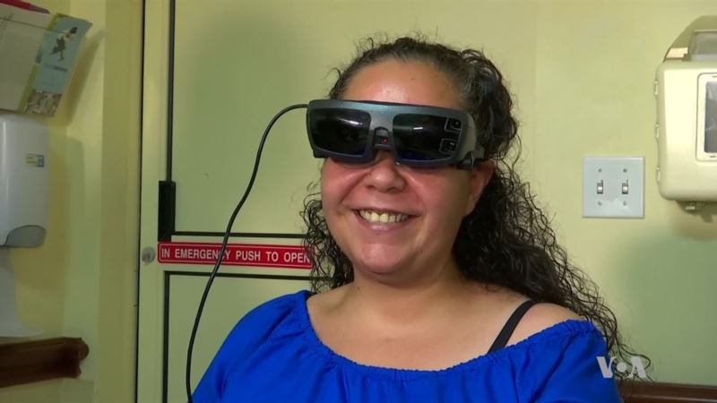 E-vision Glasses Enhance Vision for the Legally Blind
