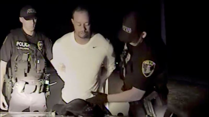 Police Release Tiger Woods’ DUI Arrest Video