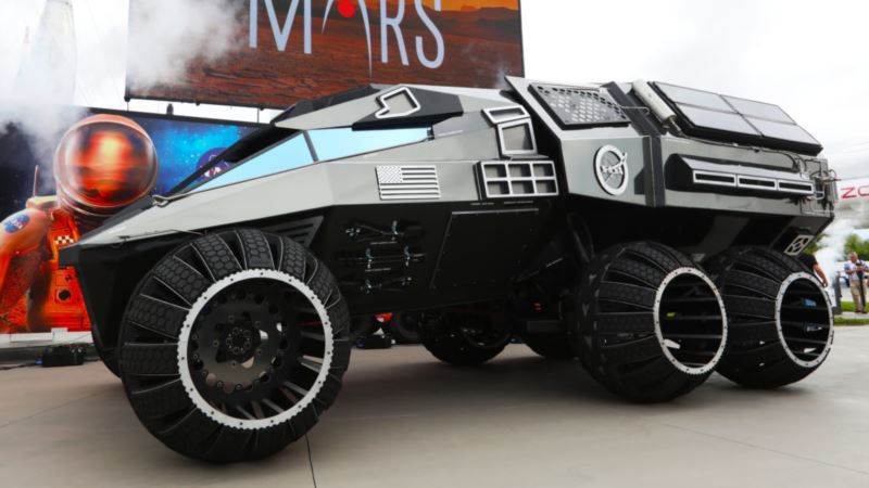 NASA Unveils Mars Rover Concept