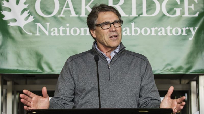 Perry Staying Busy, Gaining in Enthusiasm at Energy Department