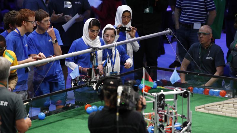 Afghan All-girls Robotics Team Impressed by ‘Friendly’ US