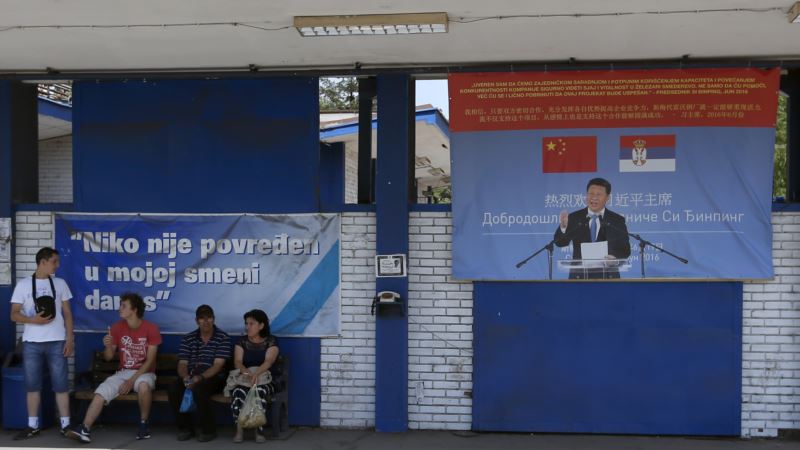 China’s Ambition, US Retreat on Show in Serbian Factory Town