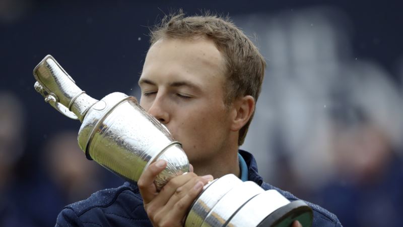 US Golfer Jordan Spieth Wins British Open