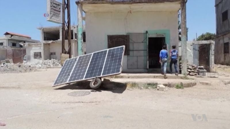 Solar Panels Have Become Major Source of Energy in Ravaged Syrian Communities