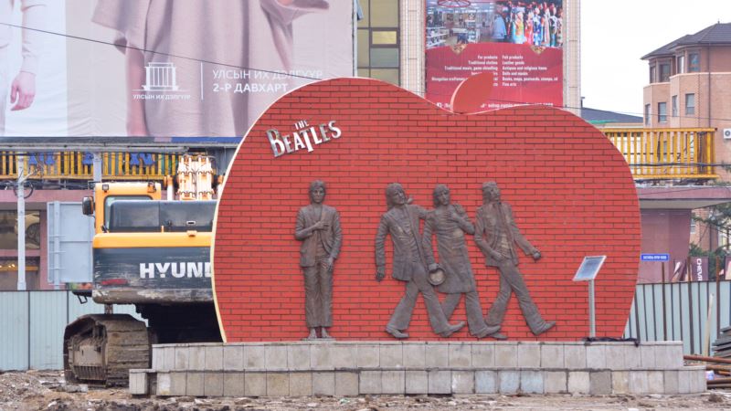 Let It Be, Mongolians Say of Their Monument to Beatles