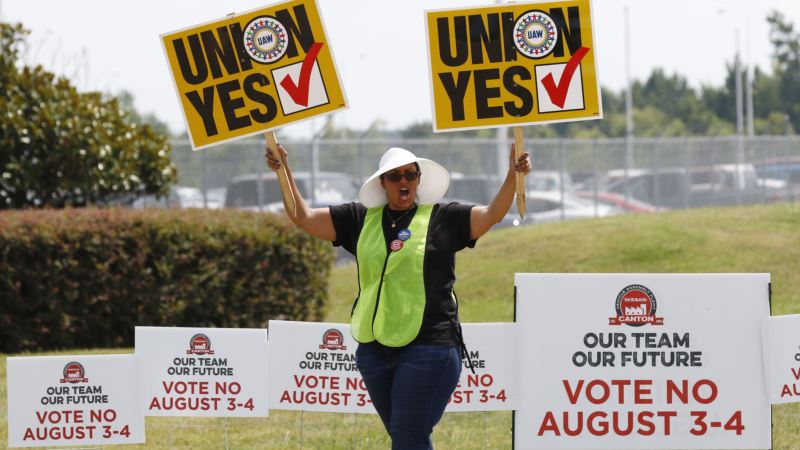 Mississippi Nissan Workers Reject Union