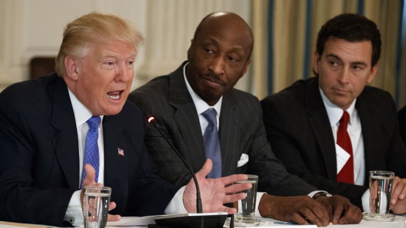 Trump: Corporate Chiefs Who Quit His Manufacturing Council Left Out of Embarrassment