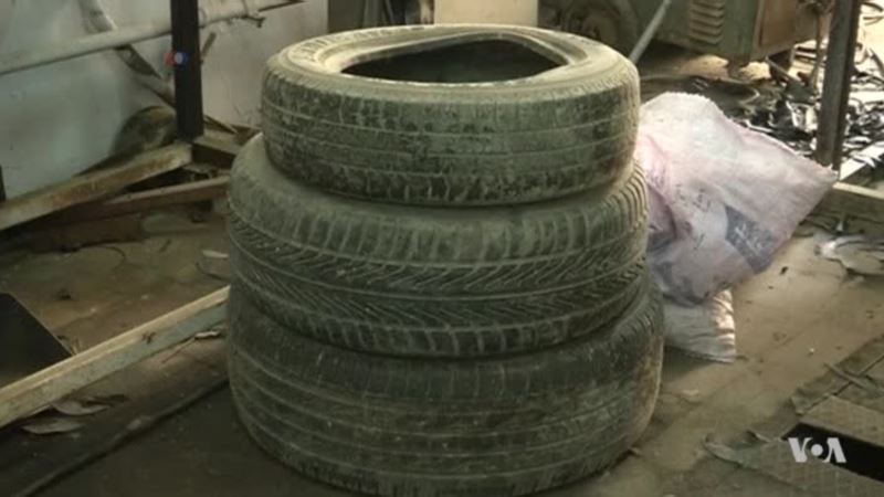 Old Tires and Congealed Fat Generate Interest and Energy