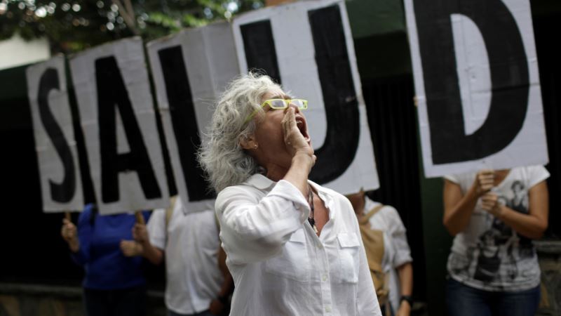 Venezuela Doctors in Protest Urge Stronger WHO Stance on Health Crisis