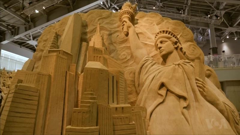 Tottori Sand Museum Celebrates American History and Culture