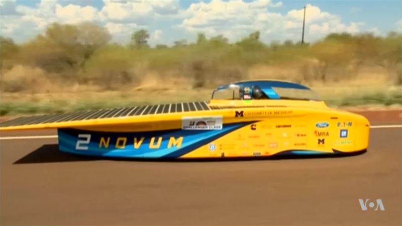Cross-Continent Solar Car Race Sets Grueling Pace
