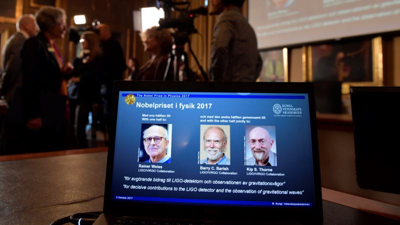 Weiss, Barish, Thorne Win Nobel Physics Prize