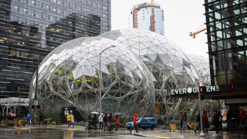 Amazon.com Opens Its Own Rainforest in Seattle