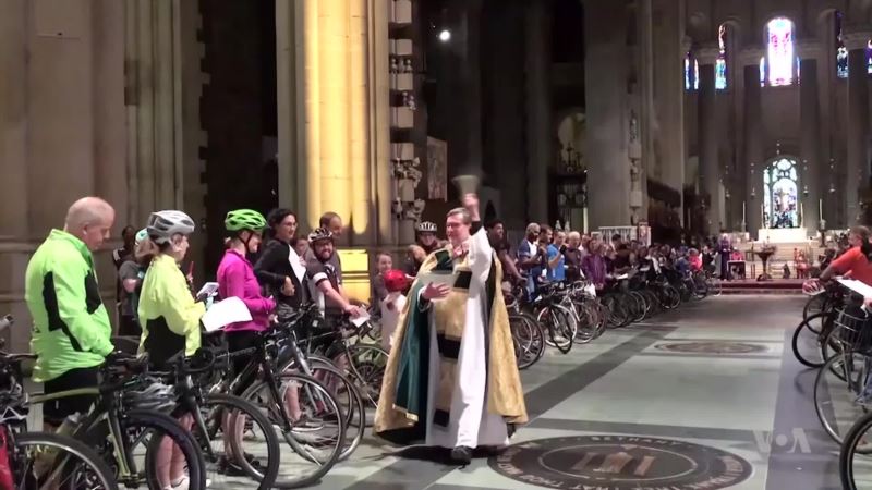 In the Name of Safety: NYC Tradition – Blessing of the Bikes
