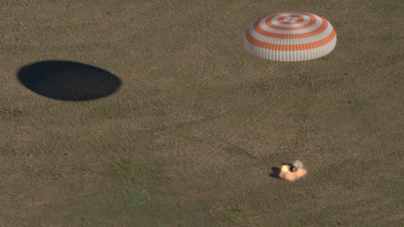 3 Astronauts Return Safely From Space Station