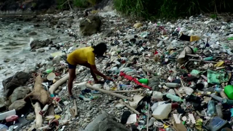 Uphill Battle with Plastic Trash in Oceans