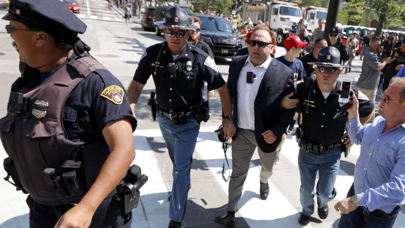 Facebook Removes Alex Jones Pages for Hate, Bullying