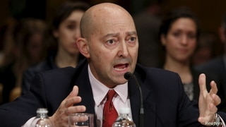 Retired Navy Adm. James Stavridis, former NATO Supreme Allied Commander, testifies before a Senate Appropriations State,…