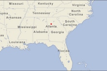 Map of Atlanta, Georgia